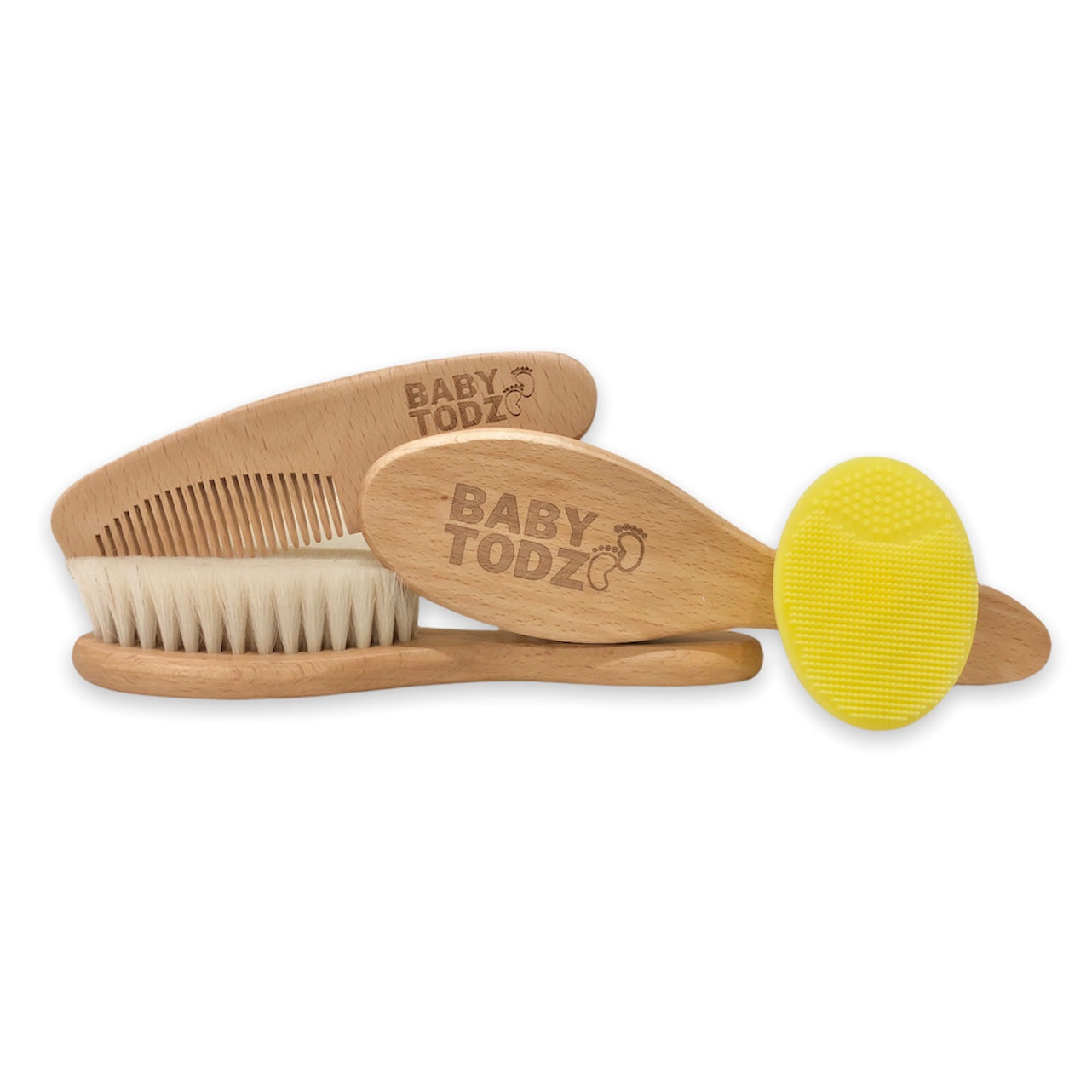 Premium Baby Hair Brush Set