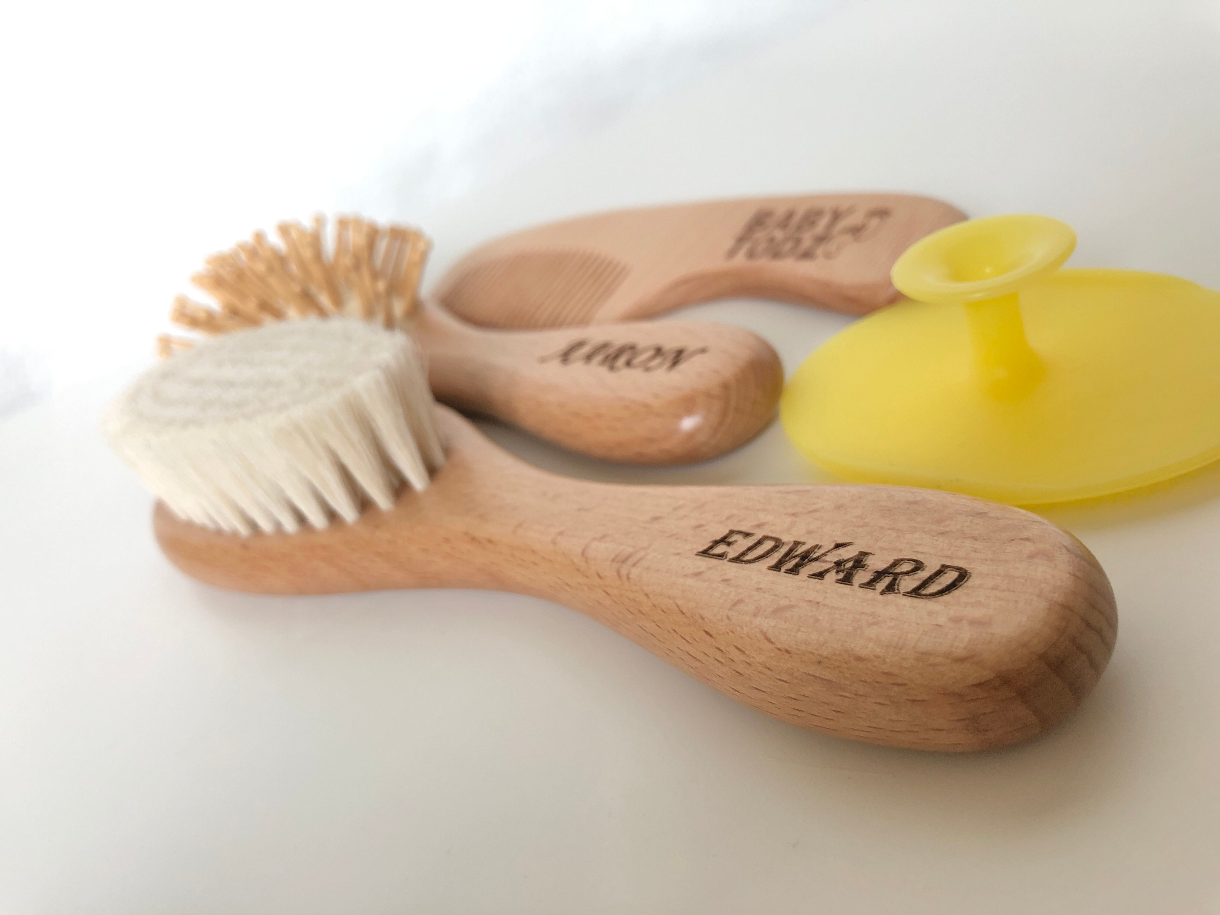 Premium Baby Hair Brush Set